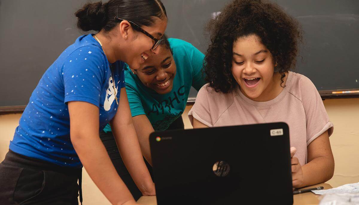 Founders collaborating on a dance routine